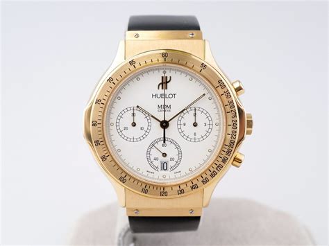 hublot mdm chronograph 18k gold|Hublot classic mdm.